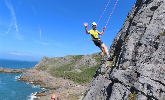 Don't look down, your not going that way!